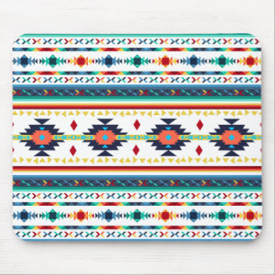 Mousepad trendy tribal étnico padrão geométrico