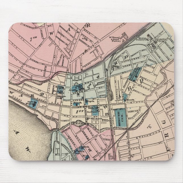 Mousepad Trenton, NJ (Frente)