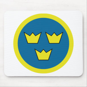 Mousepad Três Corvos Insignia Sueca