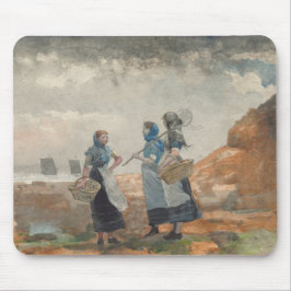 Mousepad Três Garotas Fisher (em Tynemouth, Northumberland)