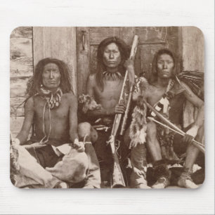 Mousepad Três indiano Braves, fotografado pelo inglês rea