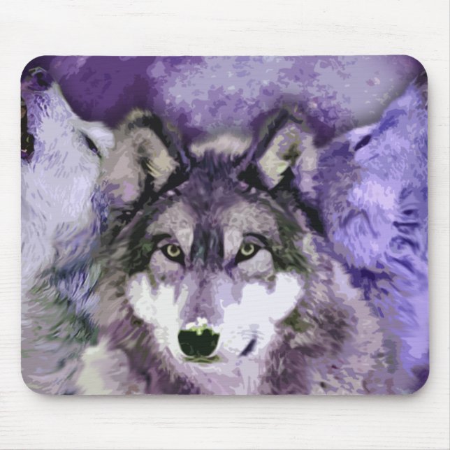 Mousepad Três lobos (Frente)