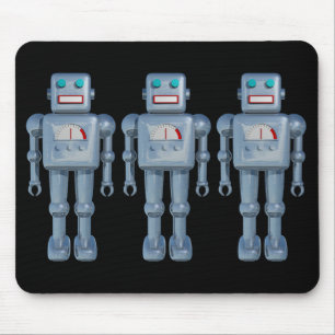 Mousepad Três Robôs