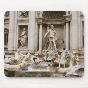 Mousepad Trevi Fountain Roma Viagem Photo