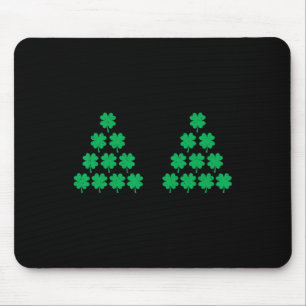 Mousepad Trevo de Cabelo Bikini Irlandês S Dia de São Patrí