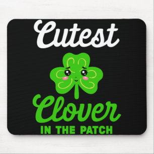 Mousepad Trevo Mais Fofo Do Cacho Dia Divertido De São Patr