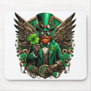 Mousepad Trevo-palhaço do Dia de São Patrício