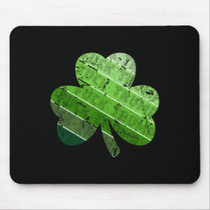Mousepad Trevo Verde Sutil Anti Trump do Dia de São Patríci