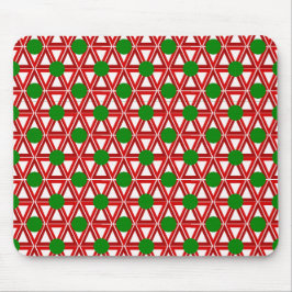 Mousepad Triângulo de Natal Quilt