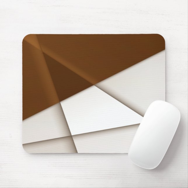 Mousepad Triângulo e sombra incríveis, estilo clássico mode (Com mouse)