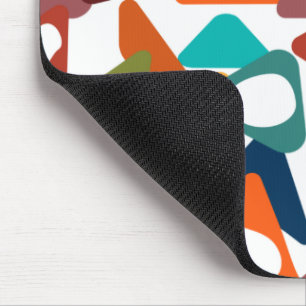 Mousepad Triângulos Arredondados