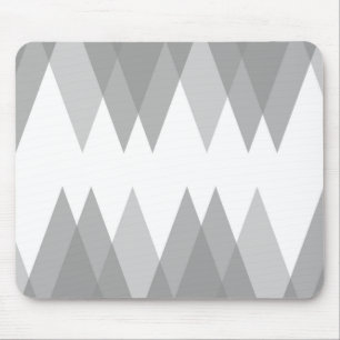 Mousepad triângulos de cinza