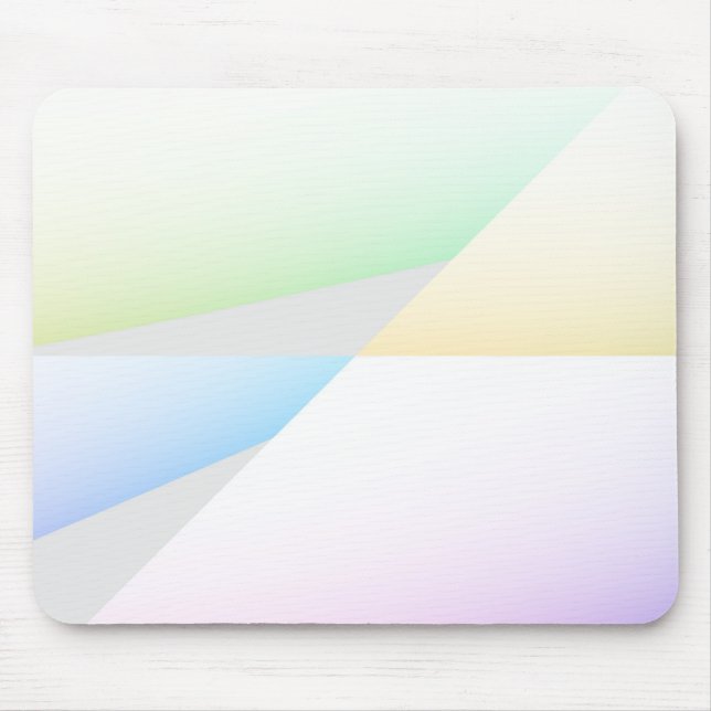 Mousepad Triângulos de Pastel (Frente)