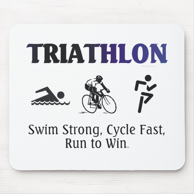 Mousepad Triathlon SUPERIOR (Frente)