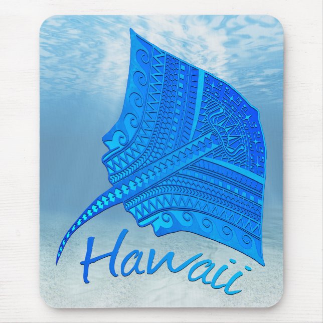 Mousepad Tribal Hawaiian Stingray (Frente)