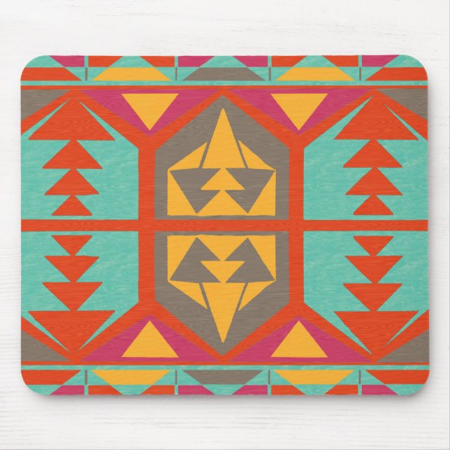 Mousepad Tribal nativo neo (Frente)