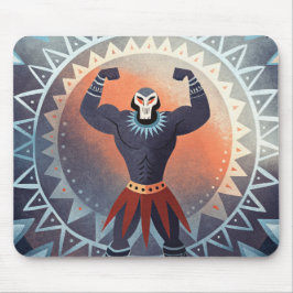 Mousepad Tribal Titã Mascarado Pelo Crânio
