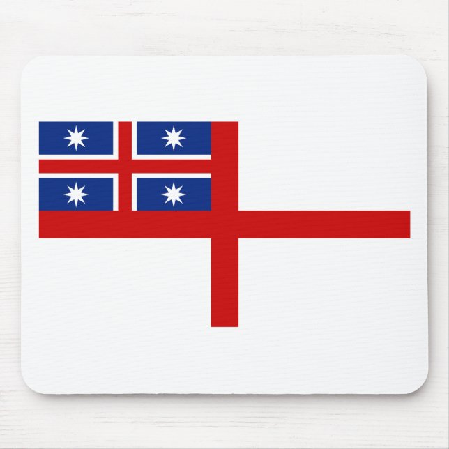 Mousepad Tribos unidos da bandeira de Nova Zelândia (1834) (Frente)