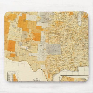 Mousepad Tributação per capita, condados