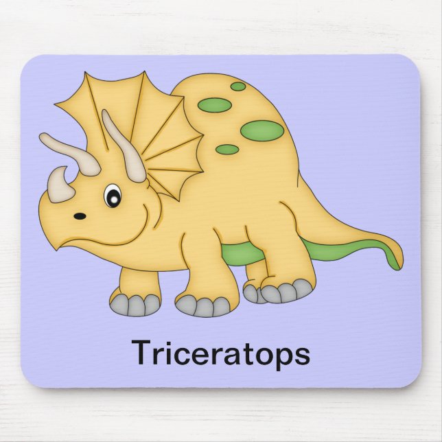 Mousepad Triceratops Dinossauro (Frente)