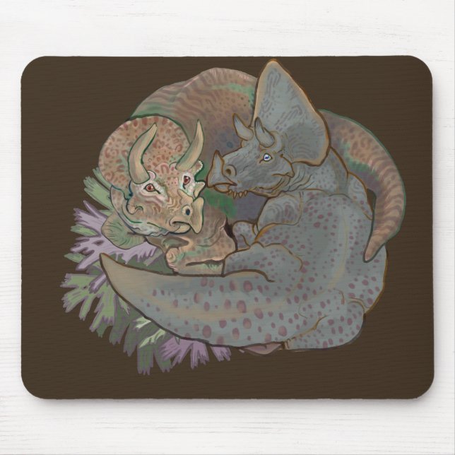 Mousepad Tricerátops Snuggles (Frente)
