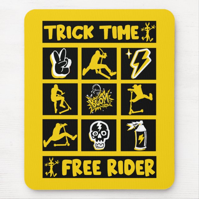 Mousepad Triciclo de Freestyle (Frente)