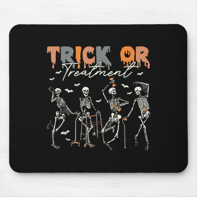 Mousepad Trick Or Treatment Pt Physical Therapy Therapist H (Frente)