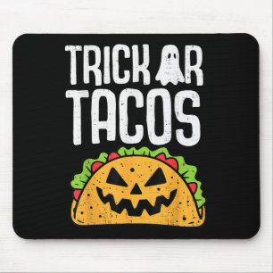 Mousepad Trick Ou Tacos Halloween Comidas Mexicanas
