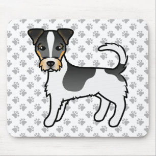 Mousepad Tricolor Rough Casaco Jack Russell Terrier Dog