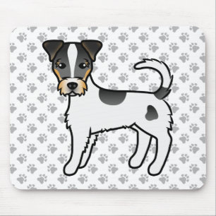 Mousepad Tricolor Rough Casaco Parson Russell Terrier Dog