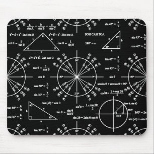 Mousepad Trig & triângulos