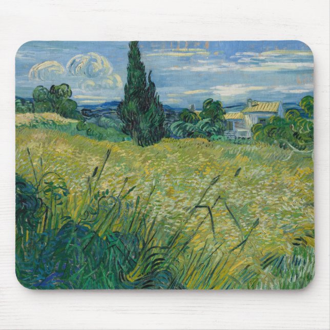 Mousepad Trigo verde | 1889 (Frente)