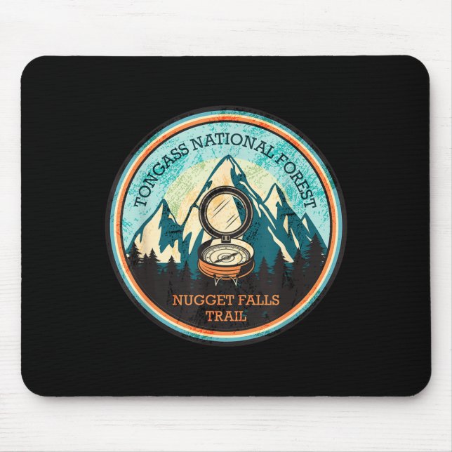 Mousepad trilha nugget falls no alasca  (Frente)