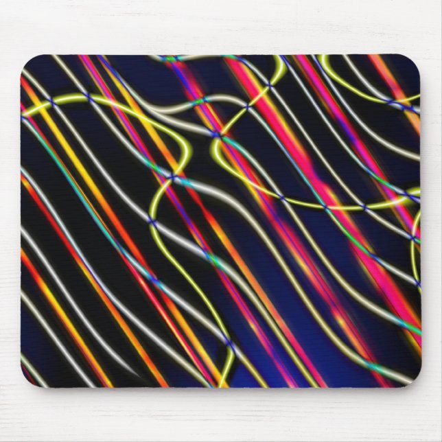 Mousepad Trilhas de luz OVNI - 2 (Frente)