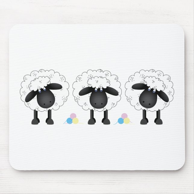 Mousepad Trio dos carneiros (Frente)