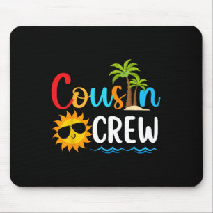 Mousepad Trip da Família Praia da Cousin Crew Summer Vacati