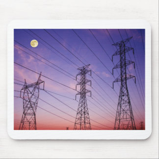 Mousepad Triplicar-se de linha eléctrica