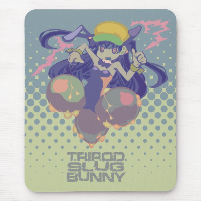 Mousepad "TRIPOD SLUG BUNNY"mousepad (Frente)