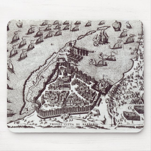 Mousepad Tripoli, c.1550 %pipe % (Frente)