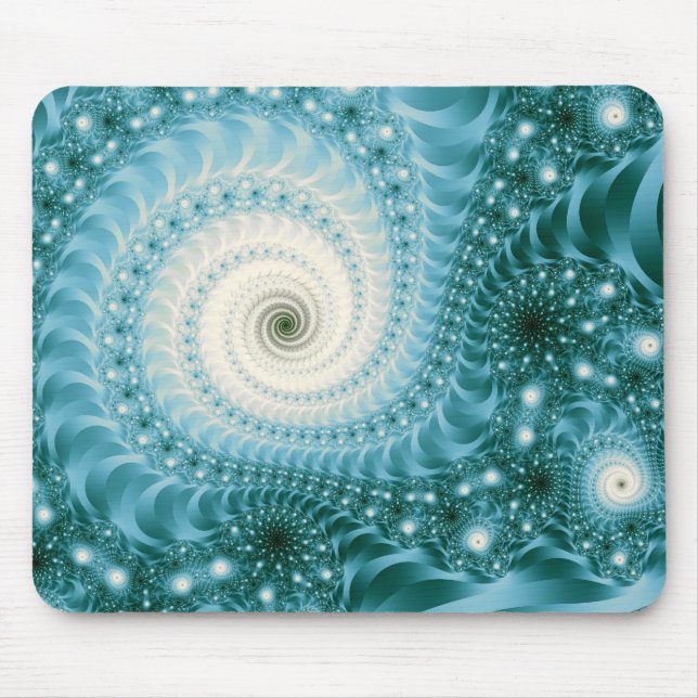Mousepad Trippy Psychedelic Starstorm Fine Fractal (Frente)