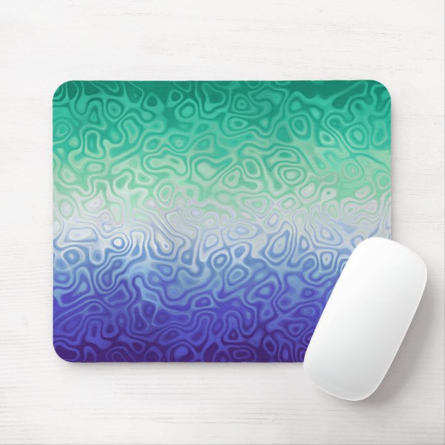 Mousepad Trippy Ripply Funky Boho MLM Homens que Amam Homen (Com mouse)