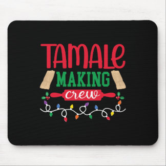 Mousepad Tripulação de Fazer Tampa do Natal Família de Comi
