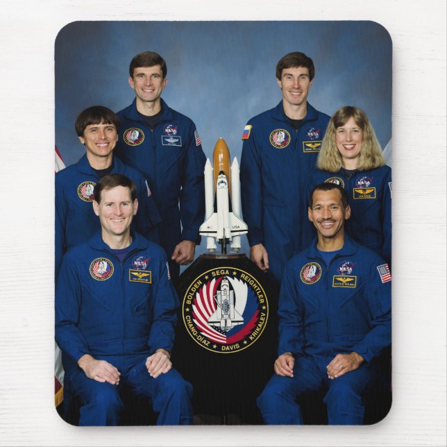 MOUSEPAD TRIPULAÇÃO DE MISSÃO STS-60 (Frente)