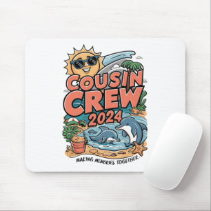 Mousepad Tripulação de primos Férias de verão de 2024 na pr