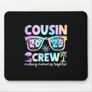 Mousepad Tripulação de Primos Férias de Verão na Praia Famí