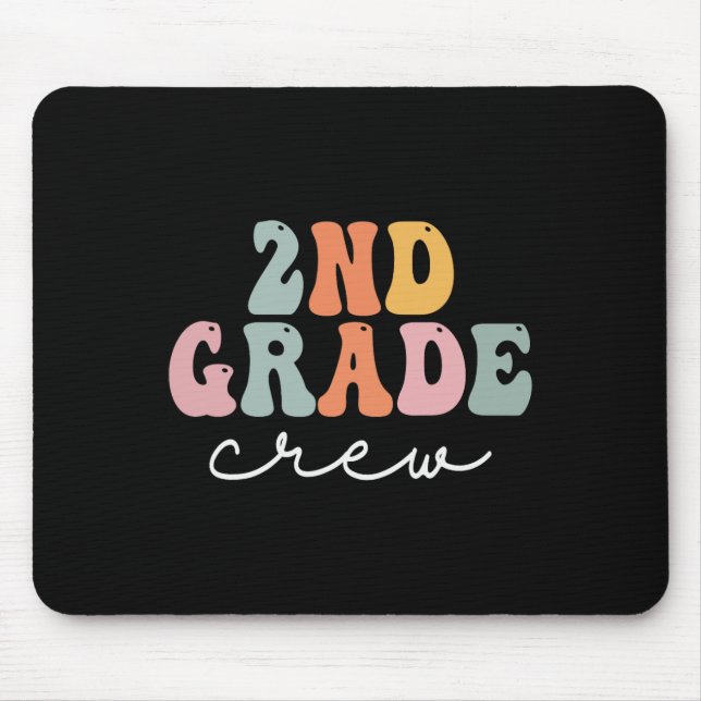 Mousepad Tripulação de segundo Retrô Mulheres Felizes Prime (Frente)