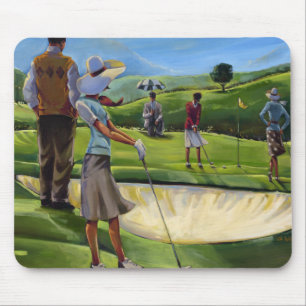 Mousepad Trish Biddle - golfe das senhoras