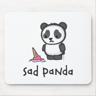 Mousepad triste da panda