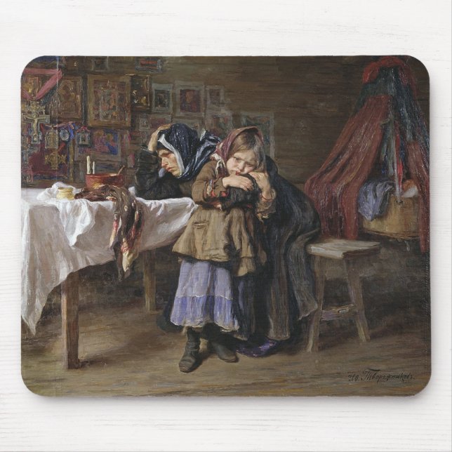 Mousepad Tristeza e luto (simpatia após o aborto) (Frente)