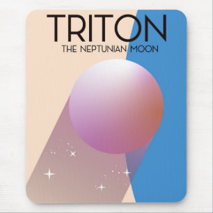 Mousepad Triton - A lua de Netuno
